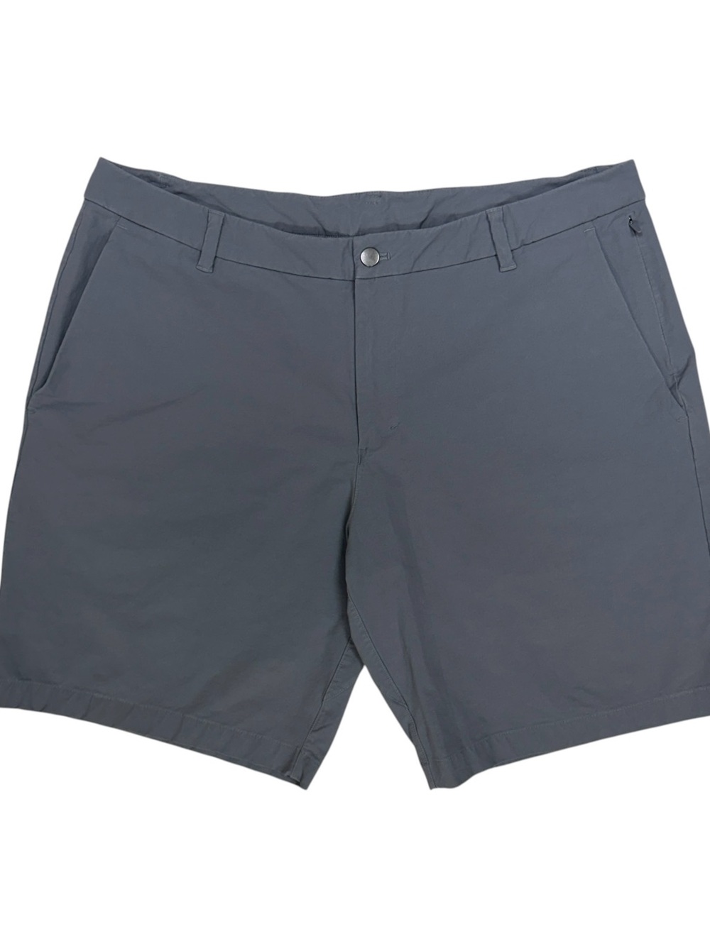 lululemon athletica Men's Flat Front Shorts in Slate Gray
